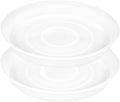 2 Pack of 17 inch Plant Saucer, 2.3" Depth Tray, Large Deep Garden Plastic by Bleuhome
