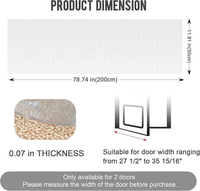Uross Pet Protector Mat for Doorways - Image 2