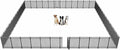 Dog Playpen Dog Fence Outdoor for Yard 47" H by Petorldog