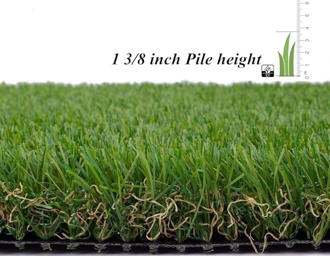 ALTRUISTIC Artificial Grass 5FTX99FT, Realistic Fake Grass Deluxe Turf - Image 2