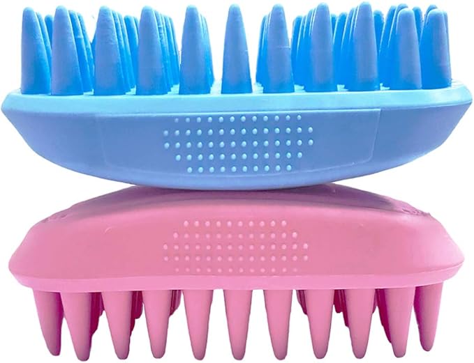 Pet Silicone Shampoo Brush for Long & Short Hair Medium Large Pets Dogs Cats - Image 8