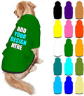 Customized Dog Hoodie with Name Logo Personalized Text Soft & Warm by Mynvzrk