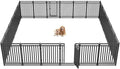 Dog Playpen Dog Fence Outdoor for Yard 47" H by Petorldog