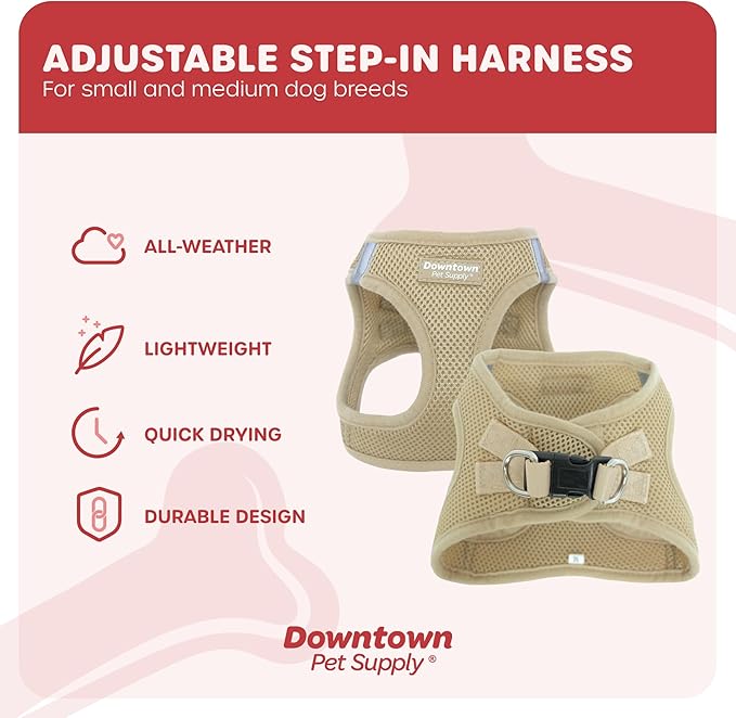 Downtown Pet Supply Step-in Dog Harness – No Pull, Adjustable Padded Mesh - Image 3