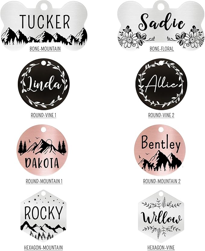 Ultra Joys Stainless Steel Dog ID Tag - Image 5