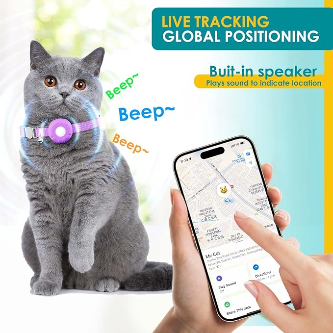 Cat Tracker, GPS Tracker Collar - Image 3