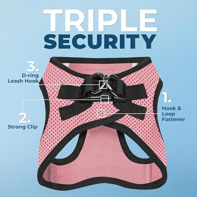 Best Pet Supplies Voyager Step-in Air All Weather Mesh Harness and Reflective - Image 2