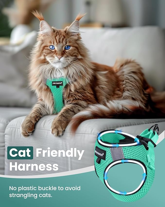 FAYOGOO Cat Harness & Leash Set, Escape Proof - Image 3