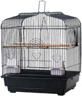 Travel Bird Cage 20.5x18.1x14.2 Inch, Portable Bird Carrier by TROPOW