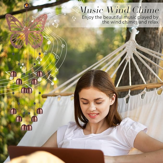 24 Inch Metal Wind Chimes Decor - Image 4
