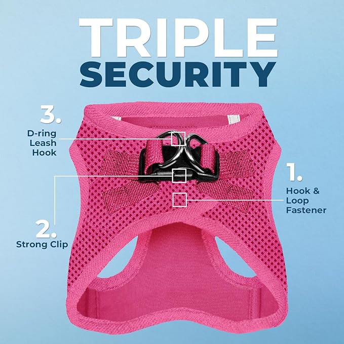 Best Pet Supplies Voyager Step-in Air All Weather Mesh Harness and Reflective - Image 3