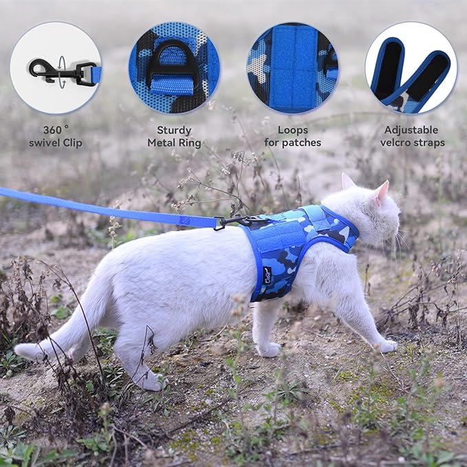 Tactical Kitty Harness and Leash - Image 3