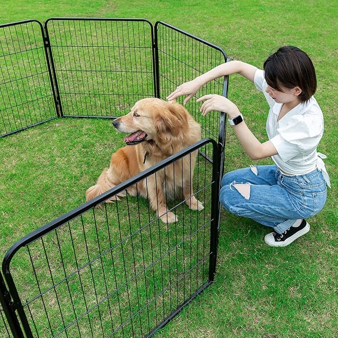 BestPet | Dog Playpen | 40 Inch, 32 Panels | Heavy Duty Metal Pet Exercise Pen - Image 2