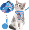 Cat Vest Harness and Leash Set for Walking Escape Proof, Adjustable Kitten by NCMAMA