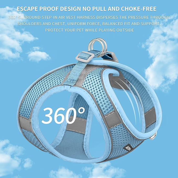 AIITLE Step in Dog Harness and Leash Set - Image 6
