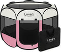 Love's cabin Pet Puppy Dog Playpen, Small Dog Tent Crates Cage Indoor/Outdoor by Lovescabin
