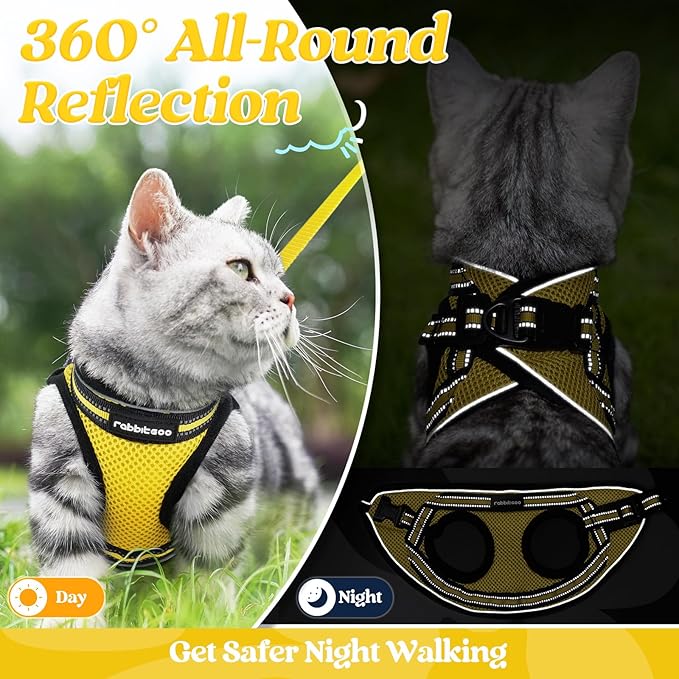 rabbitgoo Cat Harness and Leash Set - Image 8