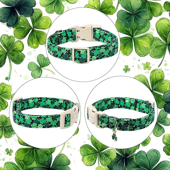 St Patricks Day Dog Collar for Puppy Small Dogs - Image 7