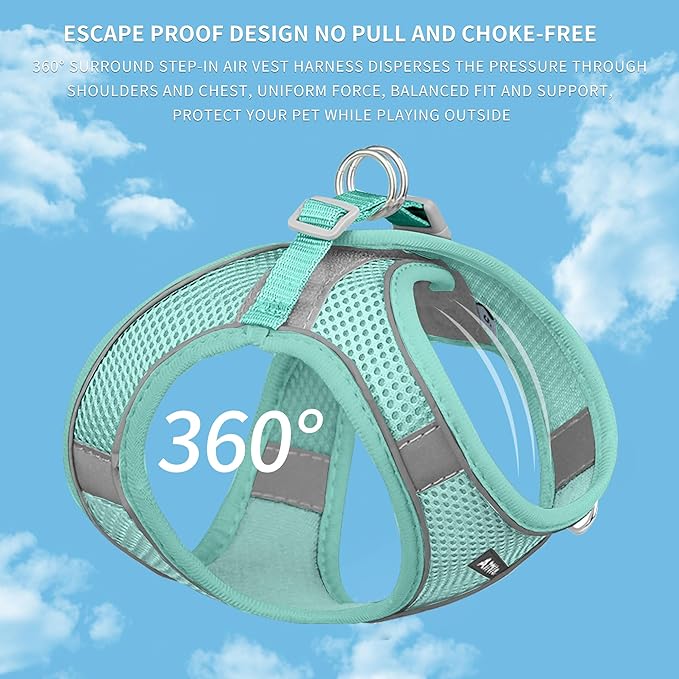 AIITLE Step in Dog Harness and Leash Set - Image 7