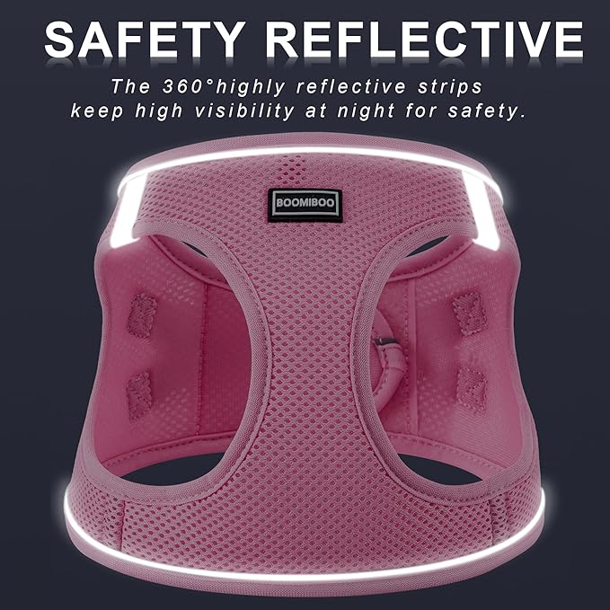 Dog Harness with Leash Set, No Pull Adjustable Reflective Step-in Puppy Pet - Image 5