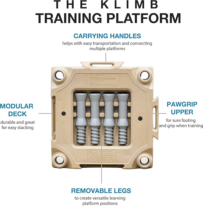 Blue-9 Pet Products KLIMB Dog Training Platform and Agility System, Durable and - Image 2