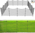 15 Panels No Dig Dog Fence Outdoor by OutdoorFence