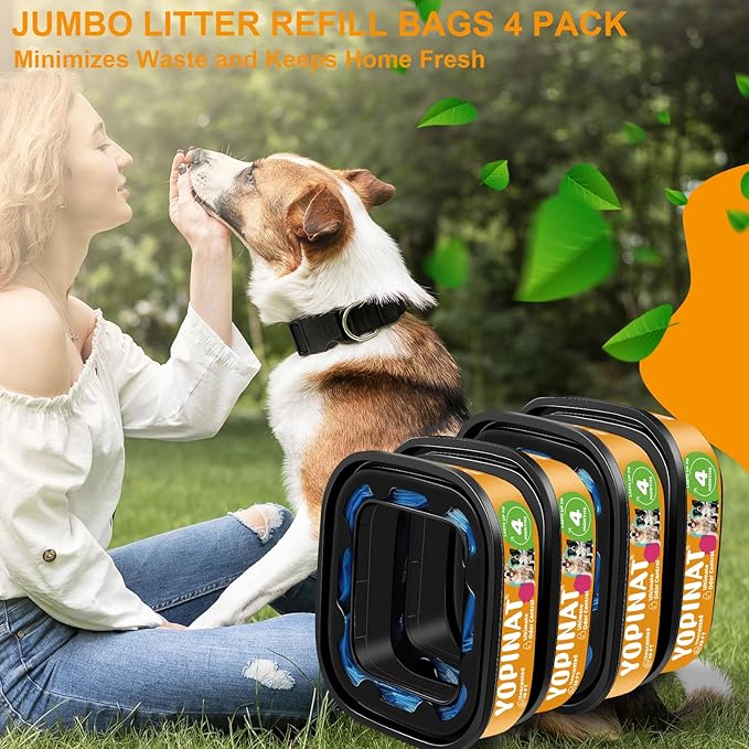 2 IN 1 Genie Refill Bags for Dog Cat 4 Pack - Image 7