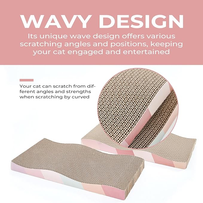 Cat Scratching Pads Cardboard Cat Scratchers - Image 4