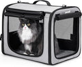 Pecute Dog Car Carrier Light Weight 19.7×16.9×14.8in, Dog Carrier Easy to by pecute