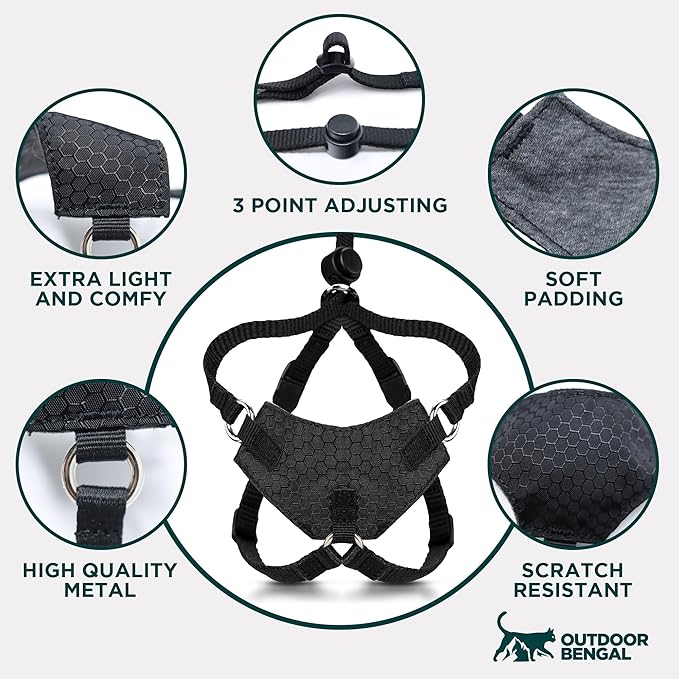 Houdini™ Escape Proof Kitten Harness and Leash Set by OutdoorBengal – Extra - Image 8