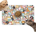 Dog Food Mat for Bowls, Absorbent Quick Dry Dog Cat Mats for Food and Water by Unknown