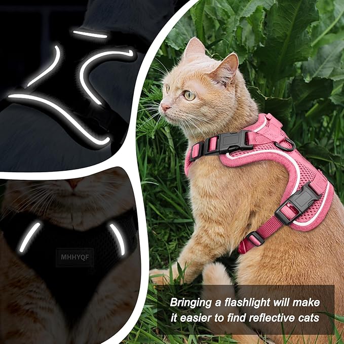 Cat Harness, Cat Harness and Leash Set, Soft and Breathable Vest - Image 3