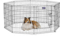 MidWest Homes for Pets Folding Metal Dog Exercise Pen, Indoor/Outdoor Playpen by MidWestHomesForPets