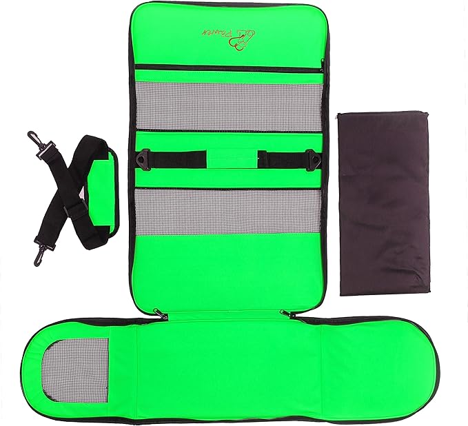 Pawer 18” x 10” x 10”Soft-Sided Foldable Airline Approved Pet Carrier - Image 3