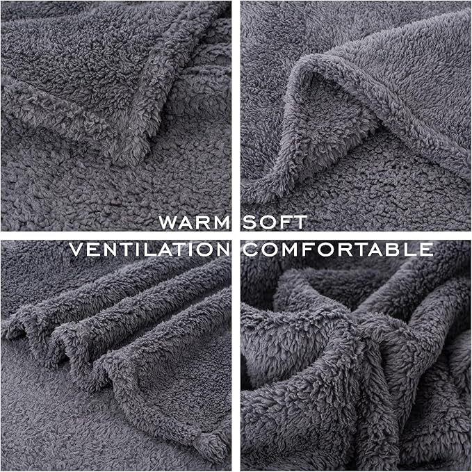 2 Blankets, Dog Cat Pet Blanket, Soft Warm Fleece, - Image 5