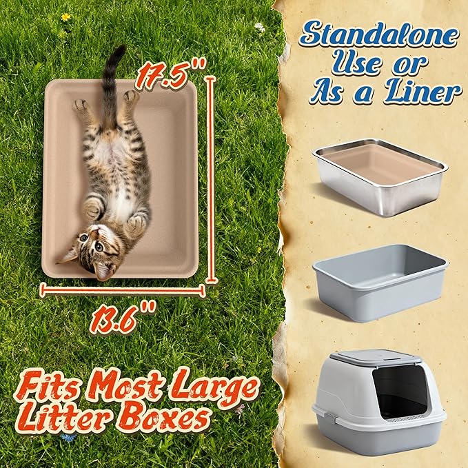 12-Pack Disposable Litter Boxes - Image 5