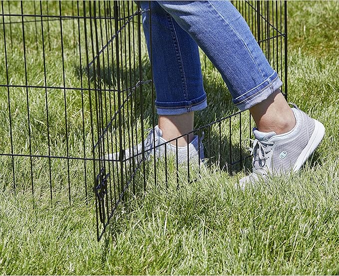 MidWest Homes for Pets Folding Metal Dog Exercise Pen, Indoor/Outdoor Playpen - Image 3